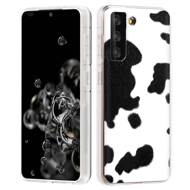 Cow Fur 3 Print Slim Cover For Samsung Galaxy S (S24, S23, S22, S21 / Plus, FE, Ultra), Print in USA