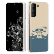 Alien Kidnap Print Slim Cover For Samsung Galaxy S (S24, S23, S22, S21 / Plus, FE, Ultra), Print in USA