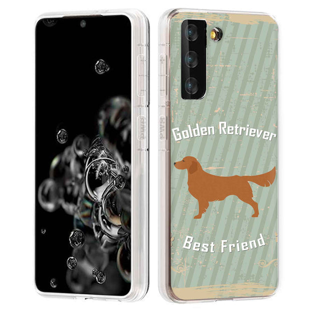 Retriever Dog Print Slim Cover For Samsung Galaxy S (S24, S23, S22, S21 / Plus, FE, Ultra), Print in USA