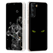 Cat Eyes Print Slim Cover For Samsung Galaxy S (S24, S23, S22, S21 / Plus, FE, Ultra), Print in USA