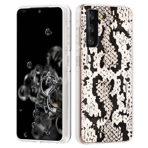 Snake Pattern Print Slim Cover For Samsung Galaxy S (S24, S23, S22, S21 / Plus, FE, Ultra), Print in USA