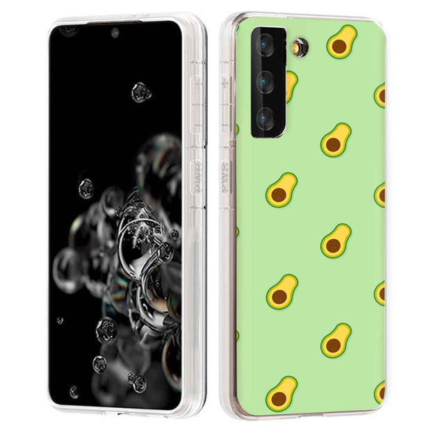 Avocado Print Slim Cover For Samsung Galaxy S (S24, S23, S22, S21 / Plus, FE, Ultra), Print in USA