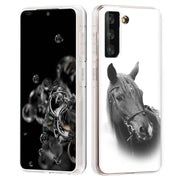 Animal Horse Print Slim Cover For Samsung Galaxy S (S24, S23, S22, S21 / Plus, FE, Ultra), Print in USA