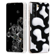 CowHide Black Print Slim Cover For Samsung Galaxy S (S24, S23, S22, S21 / Plus, FE, Ultra), Print in USA