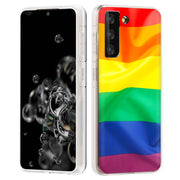 Rainbow LGBTQ Print Slim Cover For Samsung Galaxy S (S24, S23, S22, S21 / Plus, FE, Ultra), Print in USA