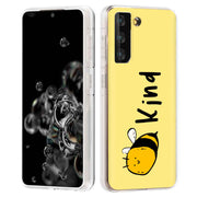 Bee Kind Print Slim Cover For Samsung Galaxy S (S24, S23, S22, S21 / Plus, FE, Ultra), Print in USA