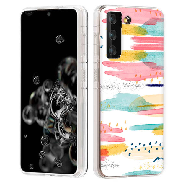 Abstract Art Print Slim Cover For Samsung Galaxy S (S24, S23, S22, S21 / Plus, FE, Ultra), Print in USA