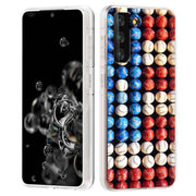 USA Baseball Print Slim Cover For Samsung Galaxy S (S24, S23, S22, S21 / Plus, FE, Ultra), Print in USA