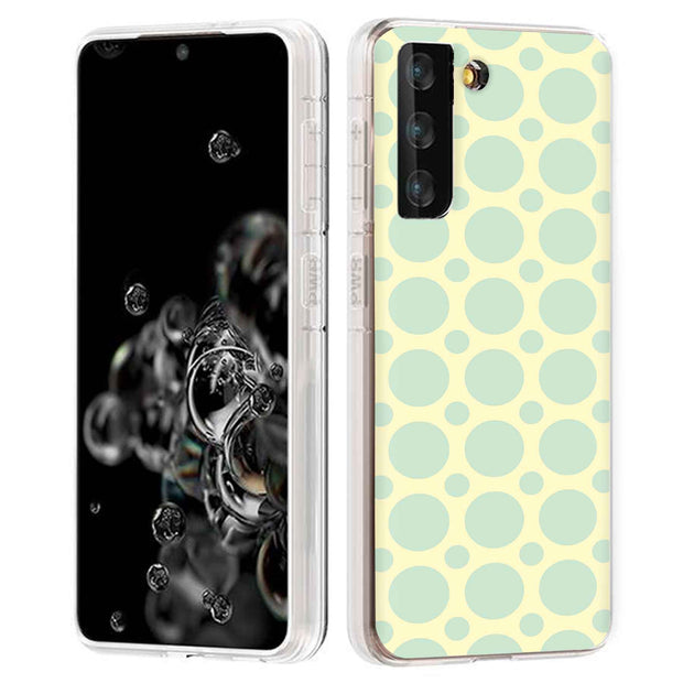 Turtle Circle Print Slim Cover For Samsung Galaxy S (S24, S23, S22, S21 / Plus, FE, Ultra), Print in USA