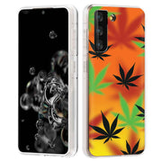 Color Marijuana Print Slim Cover For Samsung Galaxy S (S24, S23, S22, S21 / Plus, FE, Ultra), Print in USA