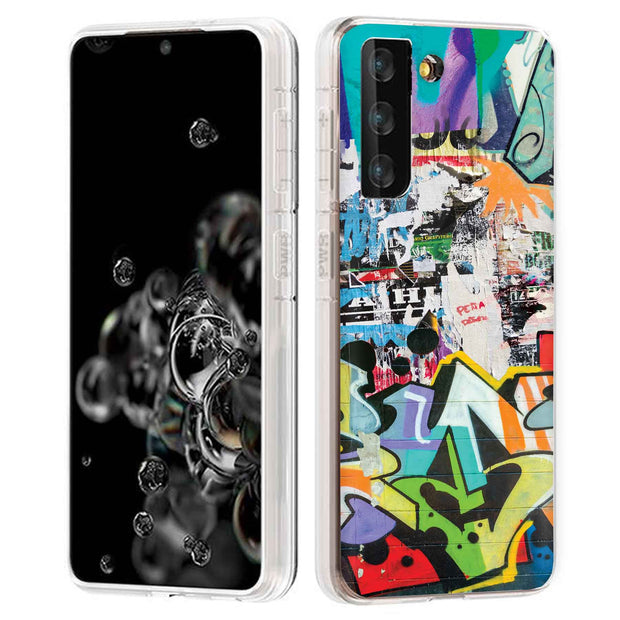 Street Graffiti Print Slim Cover For Samsung Galaxy S (S24, S23, S22, S21 / Plus, FE, Ultra), Print in USA