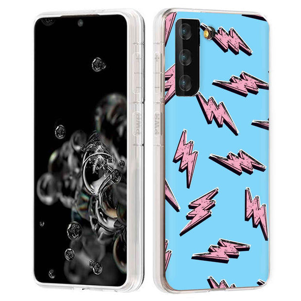 Lightning Shape Print Slim Cover For Samsung Galaxy S (S24, S23, S22, S21 / Plus, FE, Ultra), Print in USA