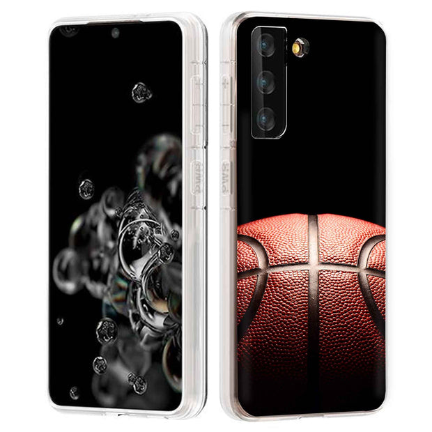 Basketball Fade Print Slim Cover For Samsung Galaxy S (S24, S23, S22, S21 / Plus, FE, Ultra), Print in USA