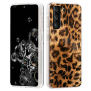 Leopard Skin Print Slim Cover For Samsung Galaxy S (S24, S23, S22, S21 / Plus, FE, Ultra), Print in USA