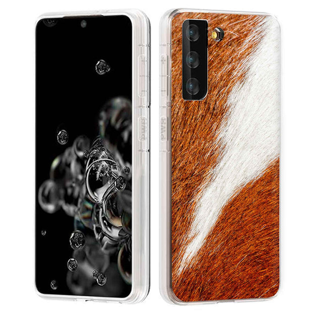 Soft Horse Mane Print Slim Cover For Samsung Galaxy S (S24, S23, S22, S21 / Plus, FE, Ultra), Print in USA