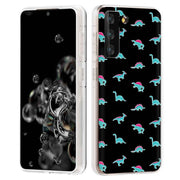 Dinosaurs Shape Print Slim Cover For Samsung Galaxy S (S24, S23, S22, S21 / Plus, FE, Ultra), Print in USA