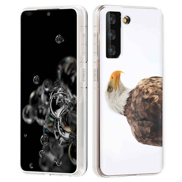 Eagle Photo Print Slim Cover For Samsung Galaxy S (S24, S23, S22, S21 / Plus, FE, Ultra), Print in USA