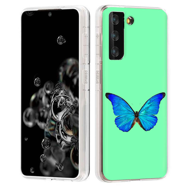 Butterfly Photo Print Slim Cover For Samsung Galaxy S (S24, S23, S22, S21 / Plus, FE, Ultra), Print in USA