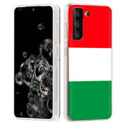 Flag Italy Print Slim Cover For Samsung Galaxy S (S24, S23, S22, S21 / Plus, FE, Ultra), Print in USA