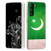 Pakistan Flag Print Slim Cover For Samsung Galaxy S (S24, S23, S22, S21 / Plus, FE, Ultra), Print in USA