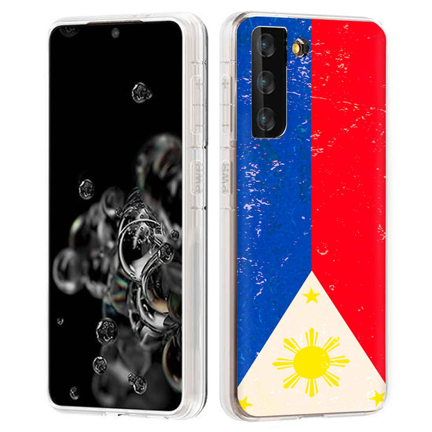 Philippines 2 Print Slim Cover For Samsung Galaxy S (S24, S23, S22, S21 / Plus, FE, Ultra), Print in USA