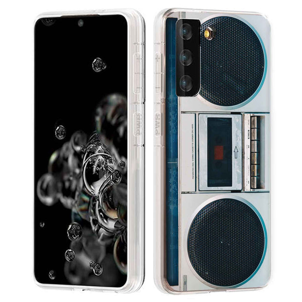 Old Radio Print Slim Cover For Samsung Galaxy S (S24, S23, S22, S21 / Plus, FE, Ultra), Print in USA