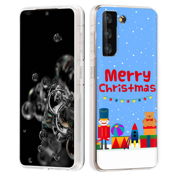 Christmas Toy Print Slim Cover For Samsung Galaxy S (S24, S23, S22, S21 / Plus, FE, Ultra), Print in USA
