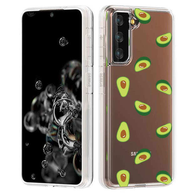 Funny Avocado 8 Print Slim Cover For Samsung Galaxy S (S24, S23, S22, S21 / Plus, FE, Ultra), Print in USA