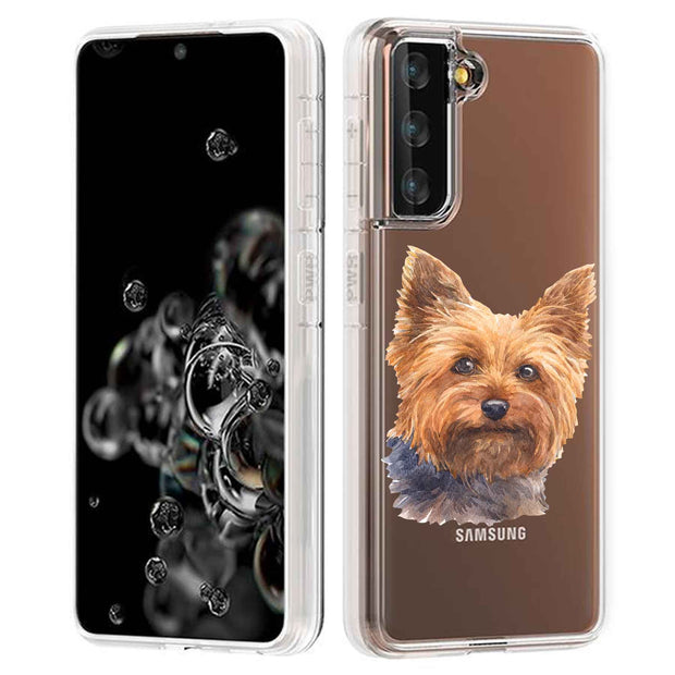 Dog Painting 9 Print Slim Cover For Samsung Galaxy S (S24, S23, S22, S21 / Plus, FE, Ultra), Print in USA