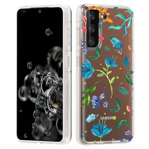 Flower 2 Print Slim Cover For Samsung Galaxy S (S24, S23, S22, S21 / Plus, FE, Ultra), Print in USA