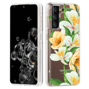 Flower 10 Print Slim Cover For Samsung Galaxy S (S24, S23, S22, S21 / Plus, FE, Ultra), Print in USA