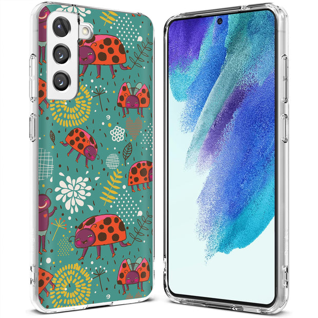 Ladybugs 1 Print Slim Cover For Samsung Galaxy S (S24, S23, S22, S21 / Plus, FE, Ultra), Print in USA