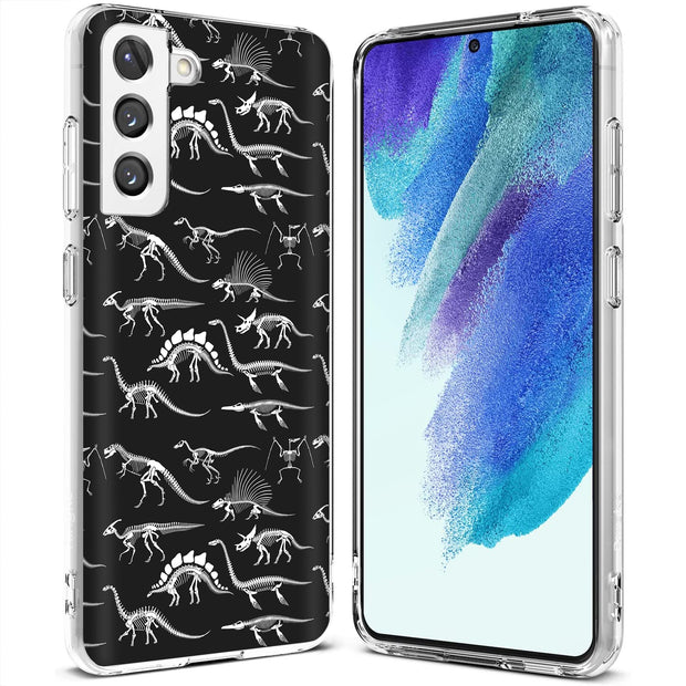 Dinosaur 3 Print Slim Cover For Samsung Galaxy S (S24, S23, S22, S21 / Plus, FE, Ultra), Print in USA