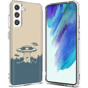 Alien Kidnap Print Slim Cover For Samsung Galaxy S (S24, S23, S22, S21 / Plus, FE, Ultra), Print in USA