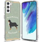 Bernese Dog Print Slim Cover For Samsung Galaxy S (S24, S23, S22, S21 / Plus, FE, Ultra), Print in USA