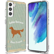 Retriever Dog Print Slim Cover For Samsung Galaxy S (S24, S23, S22, S21 / Plus, FE, Ultra), Print in USA