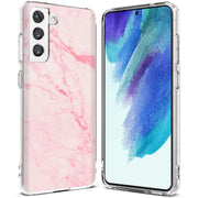 Pink Marble 2 Print Slim Cover For Samsung Galaxy S (S24, S23, S22, S21 / Plus, FE, Ultra), Print in USA