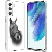 Animal Horse Print Slim Cover For Samsung Galaxy S (S24, S23, S22, S21 / Plus, FE, Ultra), Print in USA