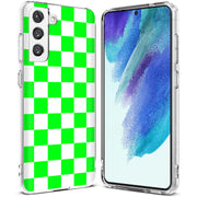 Bright Checker Print Slim Cover For Samsung Galaxy S (S24, S23, S22, S21 / Plus, FE, Ultra), Print in USA