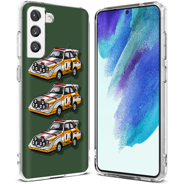 Audi Quattro Print Slim Cover For Samsung Galaxy S (S24, S23, S22, S21 / Plus, FE, Ultra), Print in USA