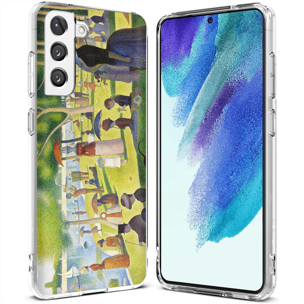 Gathering Party Print Slim Cover For Samsung Galaxy S (S24, S23, S22, S21 / Plus, FE, Ultra), Print in USA