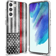 Thin Red Line Print Slim Cover For Samsung Galaxy S (S24, S23, S22, S21 / Plus, FE, Ultra), Print in USA