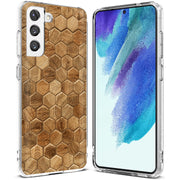 Wood 8 Print Slim Cover For Samsung Galaxy S (S24, S23, S22, S21 / Plus, FE, Ultra), Print in USA