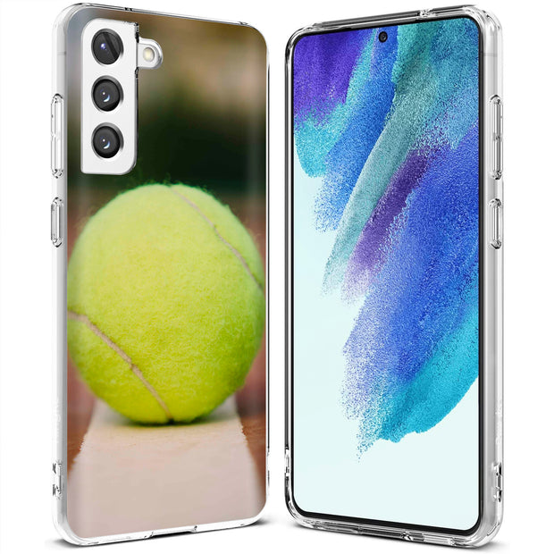 Tennis  Print Slim Cover For Samsung Galaxy S (S24, S23, S22, S21 / Plus, FE, Ultra), Print in USA