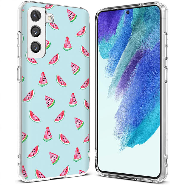 Watermelon 01 Print Slim Cover For Samsung Galaxy S (S24, S23, S22, S21 / Plus, FE, Ultra), Print in USA