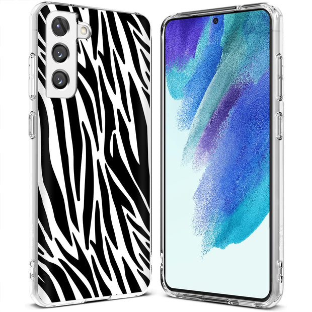 Zebra 2 Print Slim Cover For Samsung Galaxy S (S24, S23, S22, S21 / Plus, FE, Ultra), Print in USA