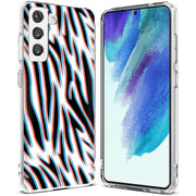 3D Zebra 3 Print Slim Cover For Samsung Galaxy S (S24, S23, S22, S21 / Plus, FE, Ultra), Print in USA