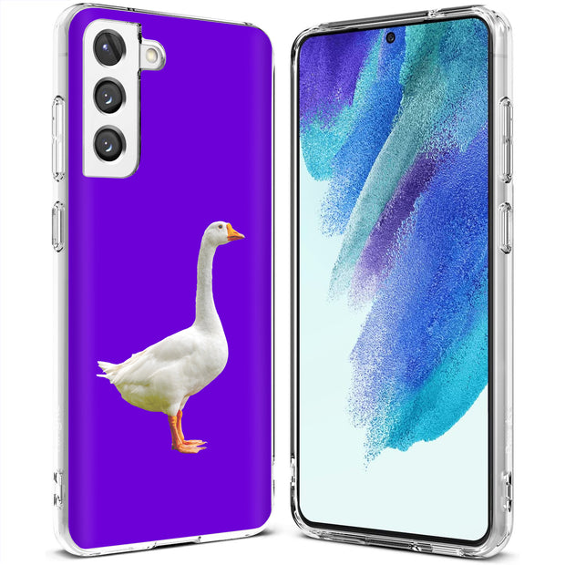 Goose Photo Print Slim Cover For Samsung Galaxy S (S24, S23, S22, S21 / Plus, FE, Ultra), Print in USA