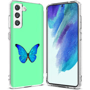 Butterfly Photo Print Slim Cover For Samsung Galaxy S (S24, S23, S22, S21 / Plus, FE, Ultra), Print in USA