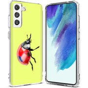 Ladybug Photo Print Slim Cover For Samsung Galaxy S (S24, S23, S22, S21 / Plus, FE, Ultra), Print in USA